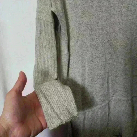 Womens SO tunic supersoft long line oversized XS neutral and cream color - Picture 6 of 8